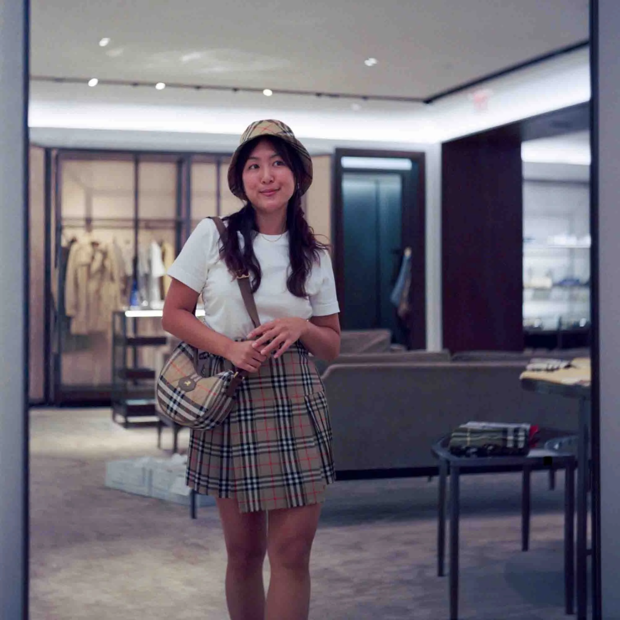 Burberry x @FiveFtFoodie: Classic Meets Cute | Kodak Portra 800